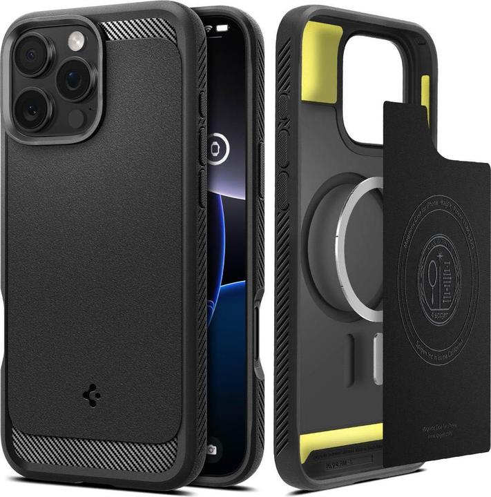 Immagine prodotto Spigen Custodia Rugged Armor (Apple iPhone 16 Pro)