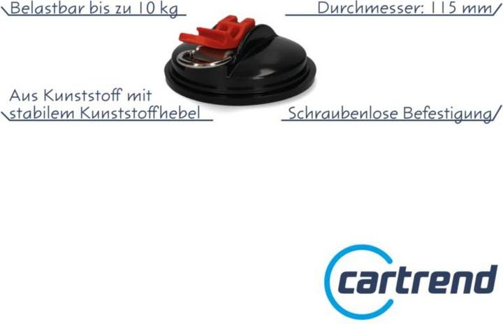 Actual product image Cartrend Suction cup