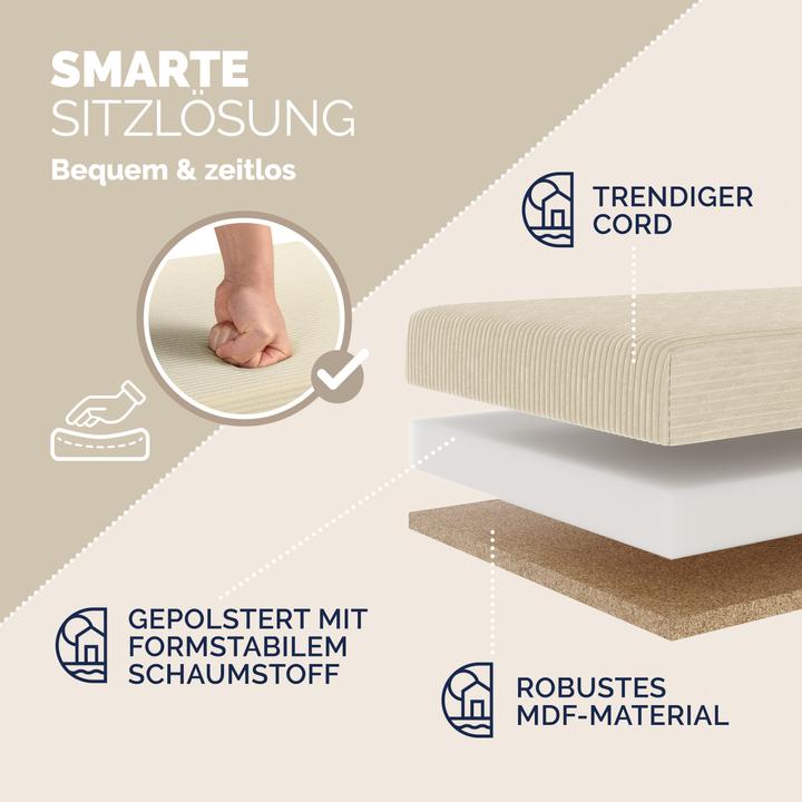 Produktbild Casaria Sitztruhe (76 cm)