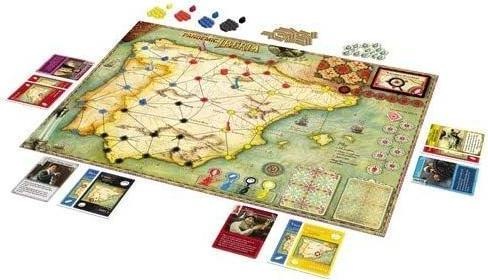 Produktbild Asmodée ZMND0026 - Pandemic: Iberia - Brettspiel für 2 - 5 Spieler ab 8 Jahren (DE-Ausgabe) (Deutsch)