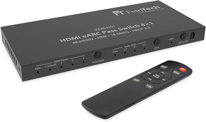 Produktbild FeinTech HDMI eARC Pass Switch 4x1