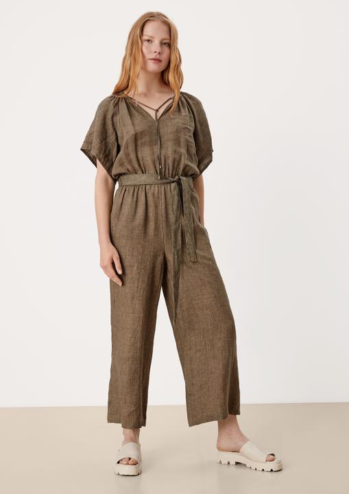 Produktbild s.Oliver Overall Jumpsuit aus Leinen (46)