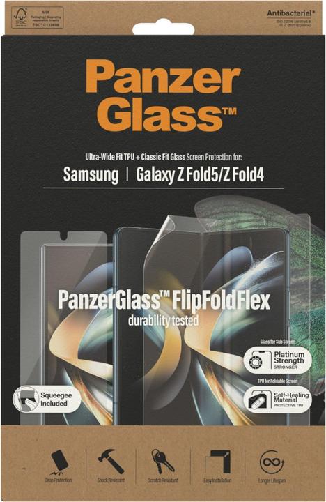 Actual product image PanzerGlass Ultra Wide Fit (1 Piece, Samsung Galaxy Z Fold4)