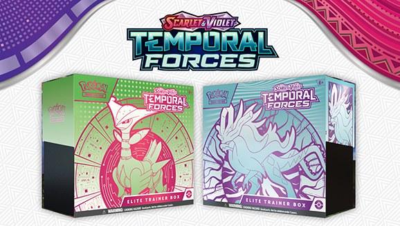 Produktbild Pokémon Temporal Forces (Englisch, Elite / Top Trainer Box)