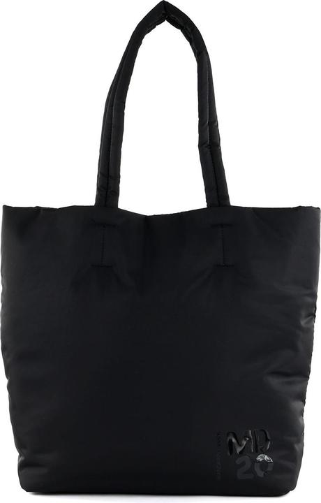 Produktbild Mandarina Duck Vertikale zweifarbige Shopper mit Verschlussbändern und Innensicherheitstasche