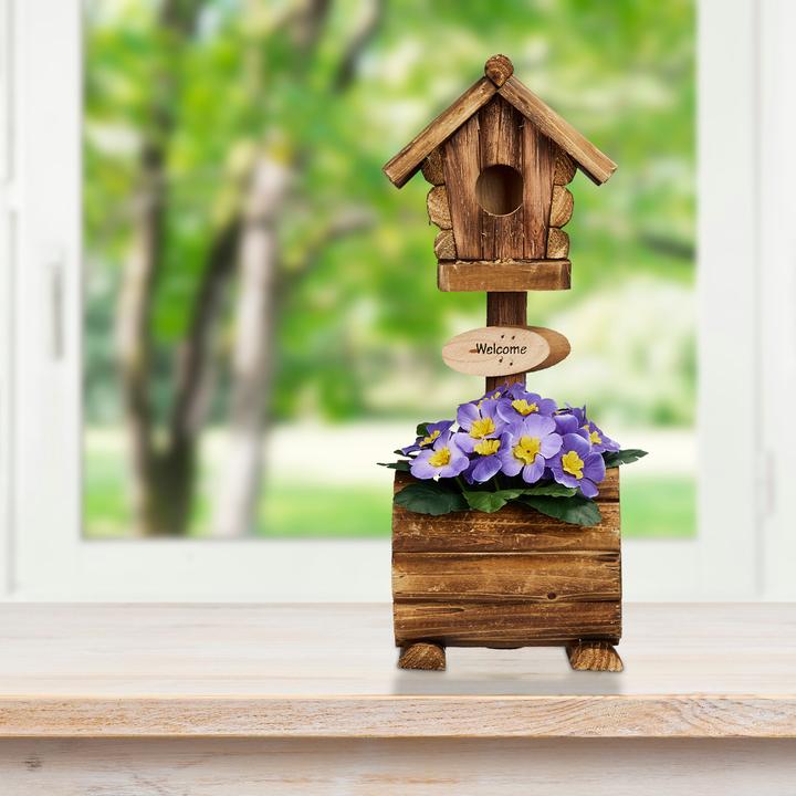 Produktbild Relaxdays Deko-Vogelhaus
