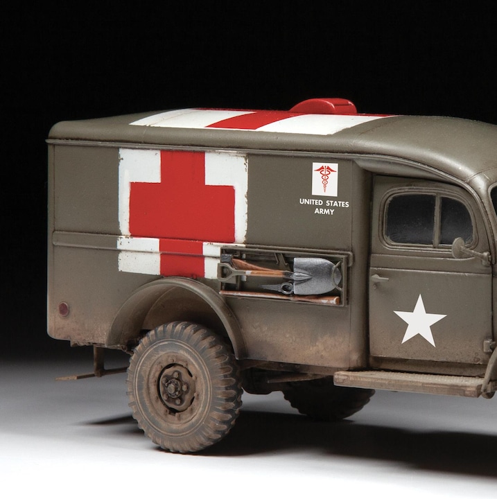 Actual product image Zvezda WC-54 Ambulance