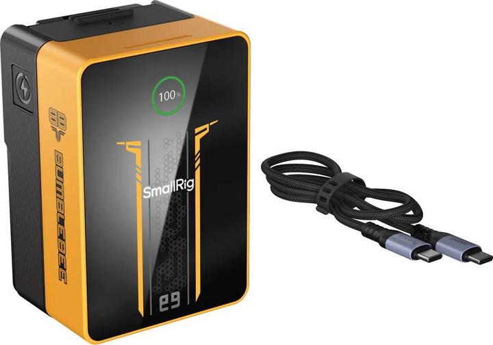 Actual product image SmallRig 5527 VB99 Pro mini V Mount Battery (BumbleBee Edition) (Camera battery)