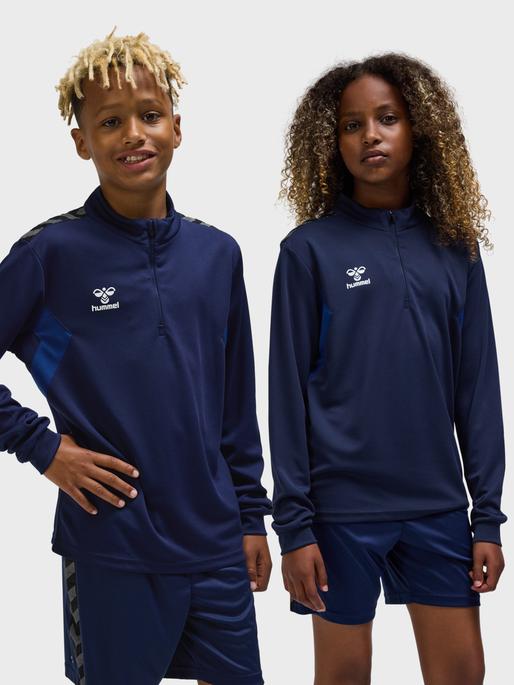 Produktbild hummel Hmlauthentic Half Zip Sweat Kids (152)