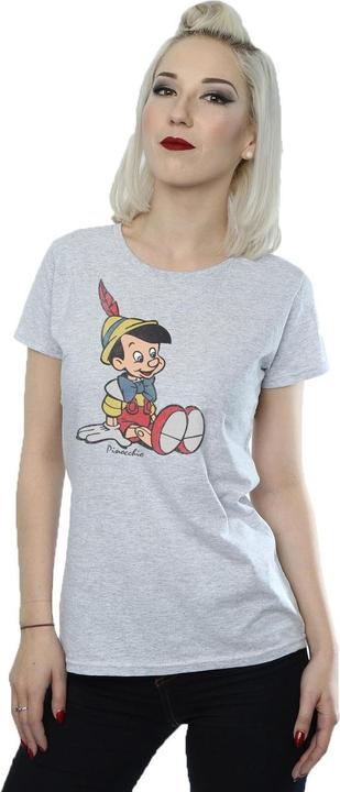 Actual product image Pinocchio Womens/Ladies Classic Heather T-Shirt (XS)
