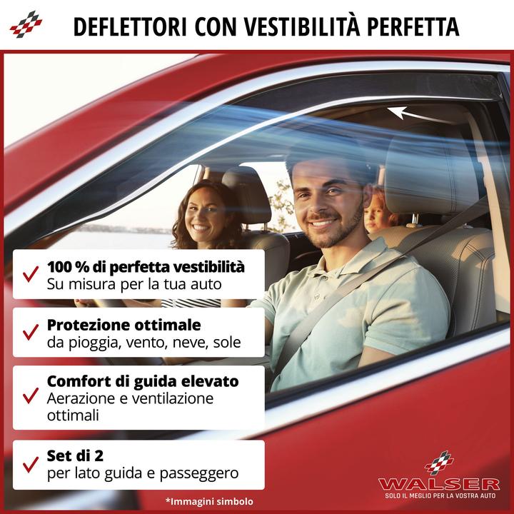 Produktbild Walser Windabweiser für Alfa Romeo Guilietta (940) 04/2010-12/2020