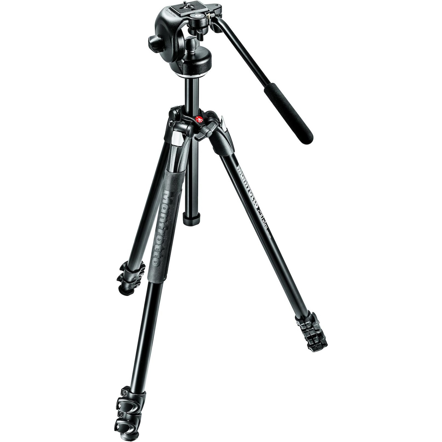 Manfrotto 290 Xtra 3 (Metall), Stativ, Schwarz