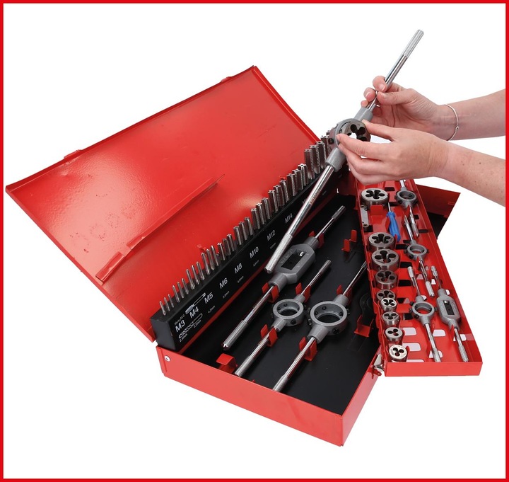 Produktbild KS Tools HSS CO Gewindeschneidwerkzeug-Satz