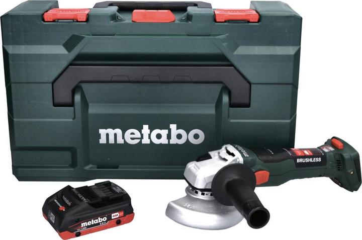 Image du produit Metabo W 18 LT BL 11-125 meuleuse d'angle à batterie 18 V 125 mm sans balais + 1x batterie 4,0 Ah + (125 mm)