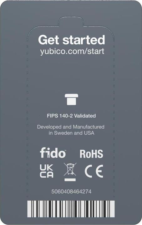 Actual product image Yubico YubiKey 5C Nano - USB-C