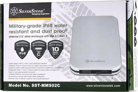Image du produit Silverstone Mammoth Series MMS02 - Boîtier de stockage - 2.5" (6.4 cm) (2.5")