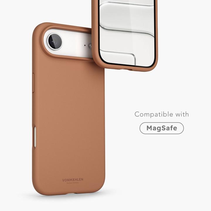 Immagine prodotto Vonmählen Back Cover Soft Silicone iPhone 17 Air Dark Cream (Apple iPhone 17 Pro)