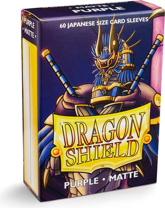 Immagine prodotto Arcane Tinman ART11109 - Custodia protettiva per cartoline in formato giapponese: Matt - Viola (60 pz)