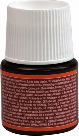 Actual product image Pebeo Ceramic paint (Ruby Red, 45 ml)