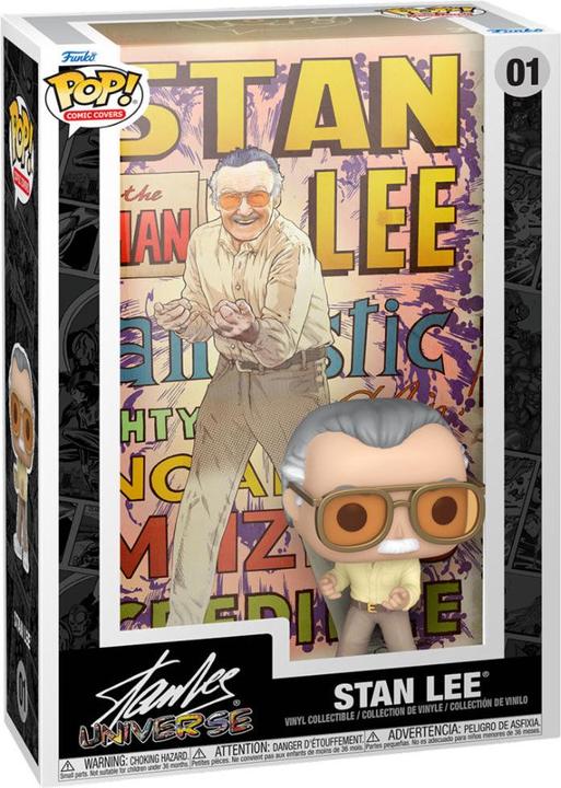 Actual product image Funko POP Comic Cover Stan Lee