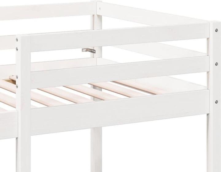 Produktbild vidaXL Hochbett mit Schreibtisch & Stühlen (75 x 190 cm)