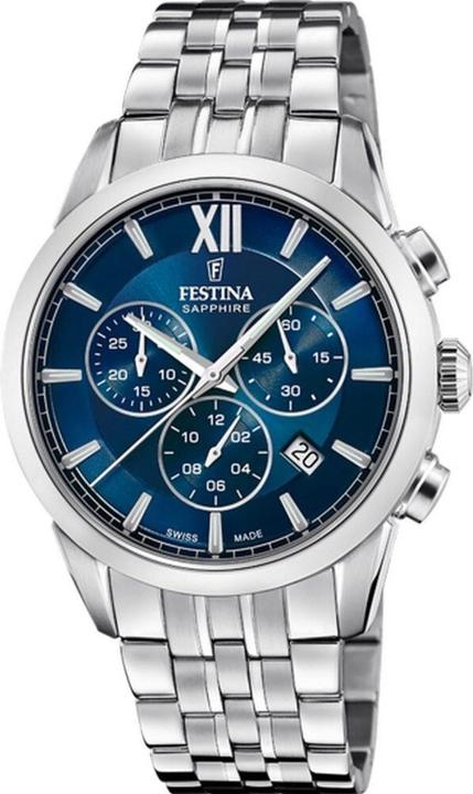 Immagine prodotto Festina F20040/2 Zaffiro Swiss Made (Fatto in Svizzera, 41 mm)