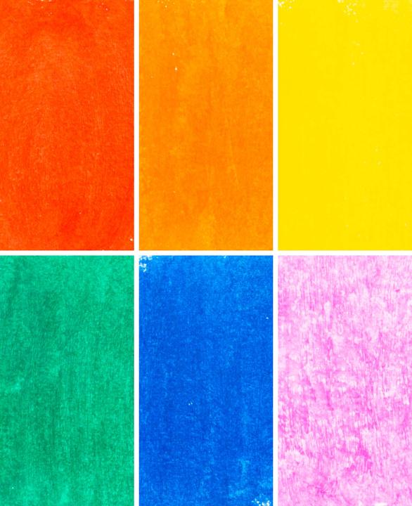 Immagine prodotto I Am Creative Pastelli a cera classici, 6 colori (6x)