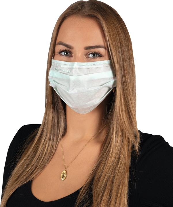Produktbild TechniSat M2 R Masken Mund-Nasen-Schutz Inhalt 50 Stück (Schutzklasse II, 50 x)