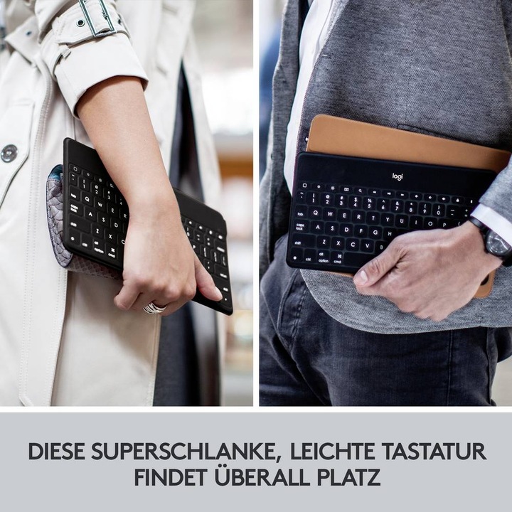 Actual product image Logitech Keys-To-Go (DE, iPad, iPhone, Apple TV)