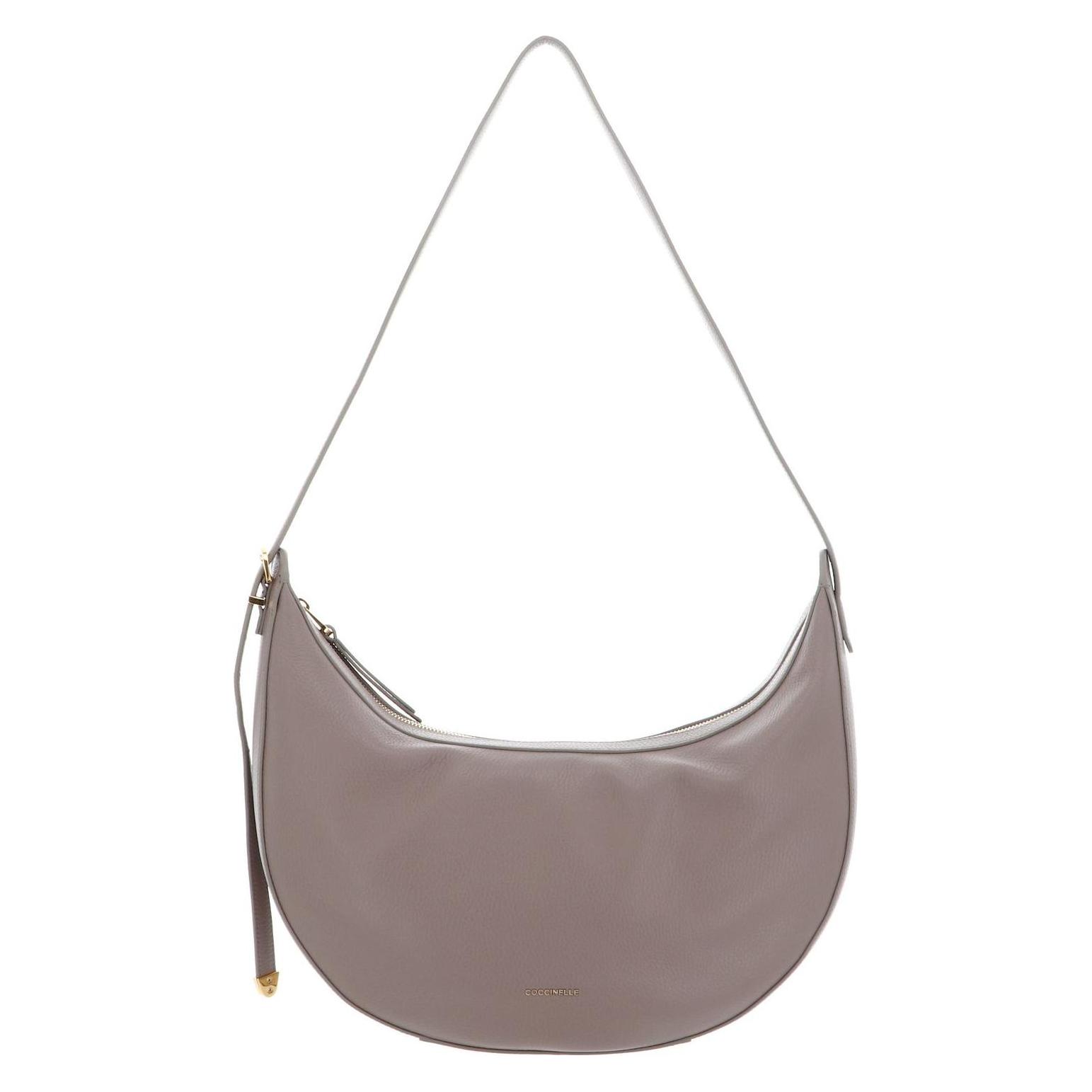 Coccinelle, Damen, Handtasche, Gleen Handbag Grained Leather, Braun