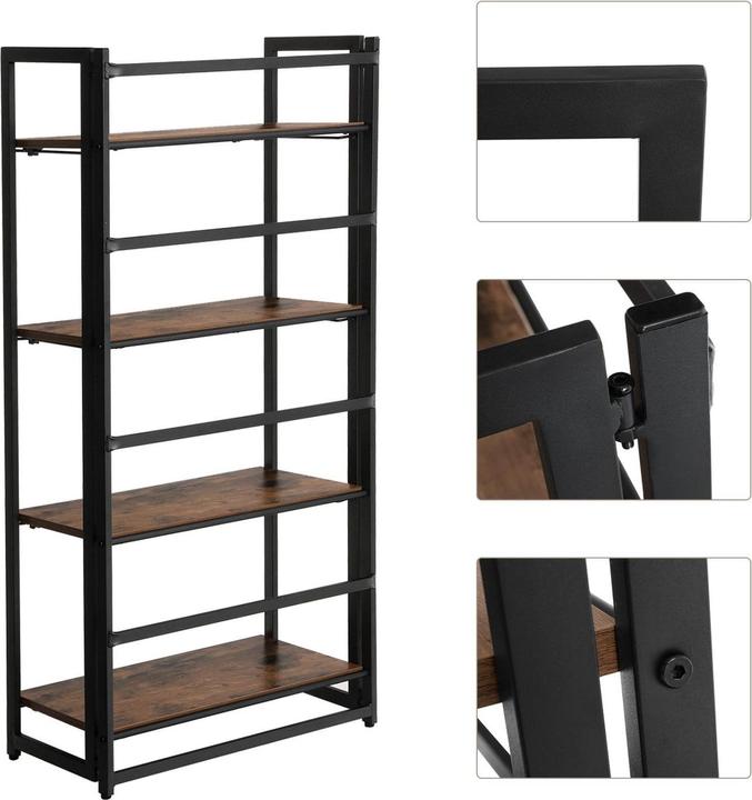 Vasagle industrial shelf (30 x 60 x 126 cm)