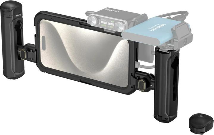 Immagine prodotto SmallRig 4392 Kit video mobile (doppio palmare) (Gabbietta)