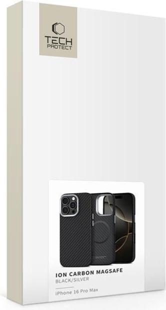 Produktbild 4Kom Ion Carbon MagSafe Case for iPhone 16 Pro Max - Black/Grey (Apple iPhone 16 Pro Max)