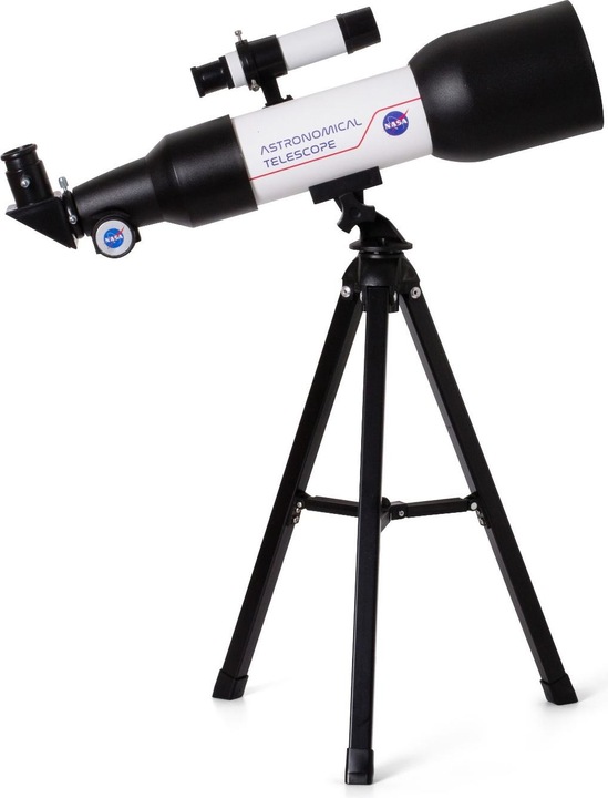 Nasa Daumen hoch! Teleskop sind Fernrohr und mit Stativ weiss