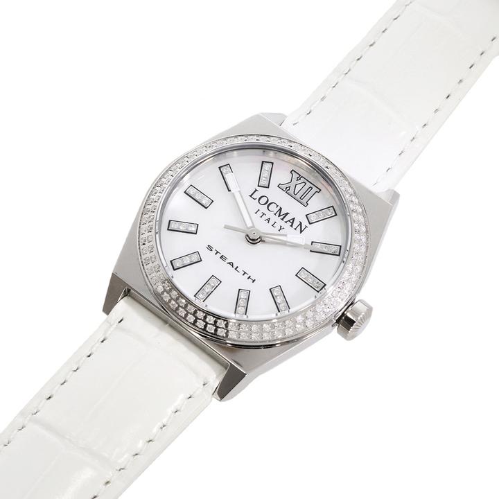 Produktbild Locman Italy Damenuhr Stealth mit 153 Diamanten 1,76 ct. Ref. 0204 (Analoguhr, 33 mm)