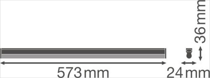 Actual product image Ledvance Linear Compact HO 600 10W/3000K (1000 lm)