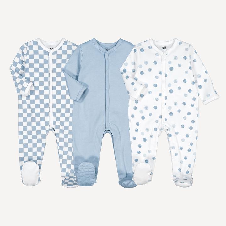 Produktbild La Redoute Collections 3er-Pack Strampler aus Baumwolle (56)