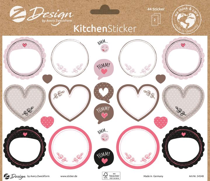 Avery Kitchen Sticker