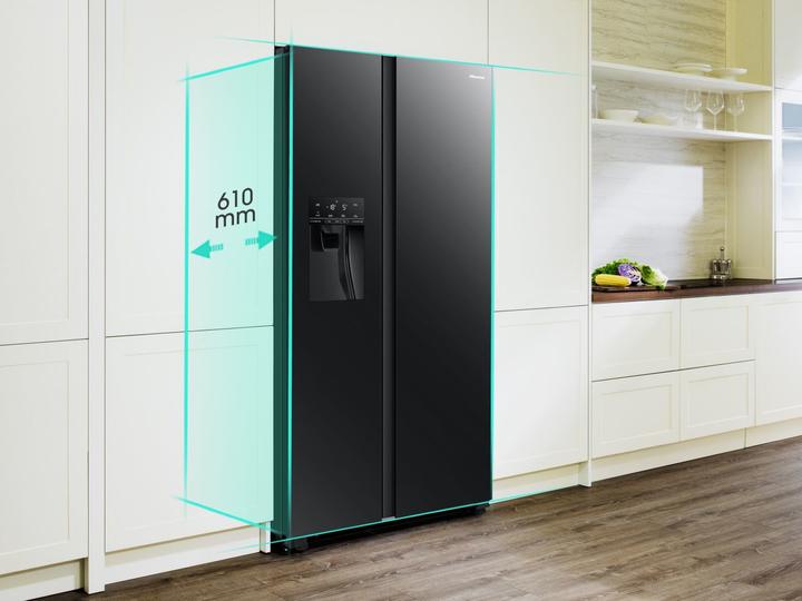 Immagine prodotto Hisense RS694N4TFE Frigorifero combinato Side-by-Side Freestanding E (562 l)