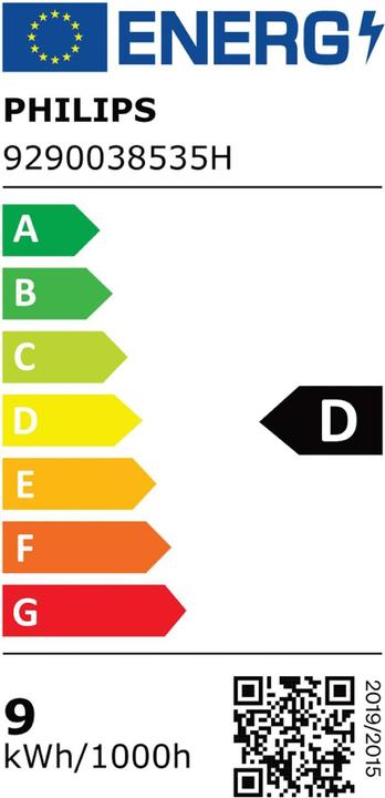 Energie-Label Philips Starter Kit Bridge Pro + LED White & Color Ambiance (E27, 1100 lm, 5 x)