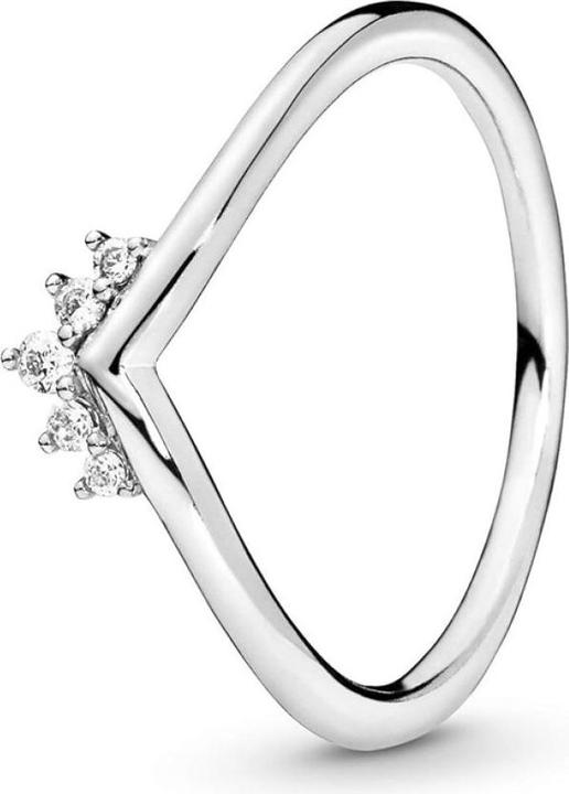 Actual product image Pandora Ring Tiara Wishbone (54, 925 Silver)