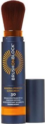 Immagine prodotto Brush On Block SPF 30 Polvere Minerale Protezione Solare Traslucida ad Ampio Spettro Resistente all'Acqua per il (Crema solare viso, SPF 30)