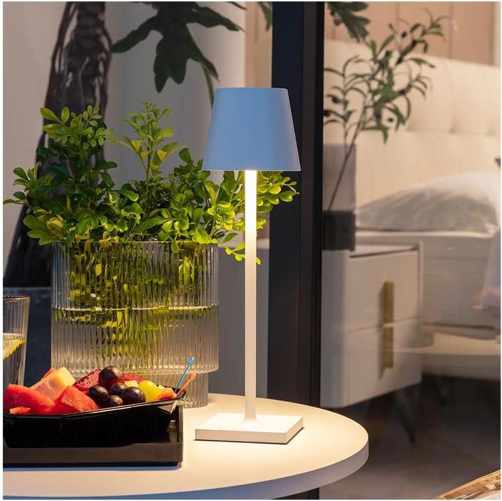 Image du produit Fs-Star Lampe de table LED 38cm blanc