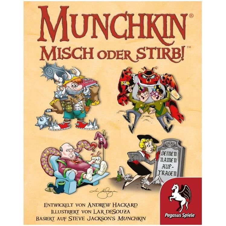 Thumbnail - Pegasus 17030G - Munchkin: Misch oder stirb!, Kartenspiel, 3-6 Spieler, ab 12 Jahren (DE-Ausgabe) (Deutsch)