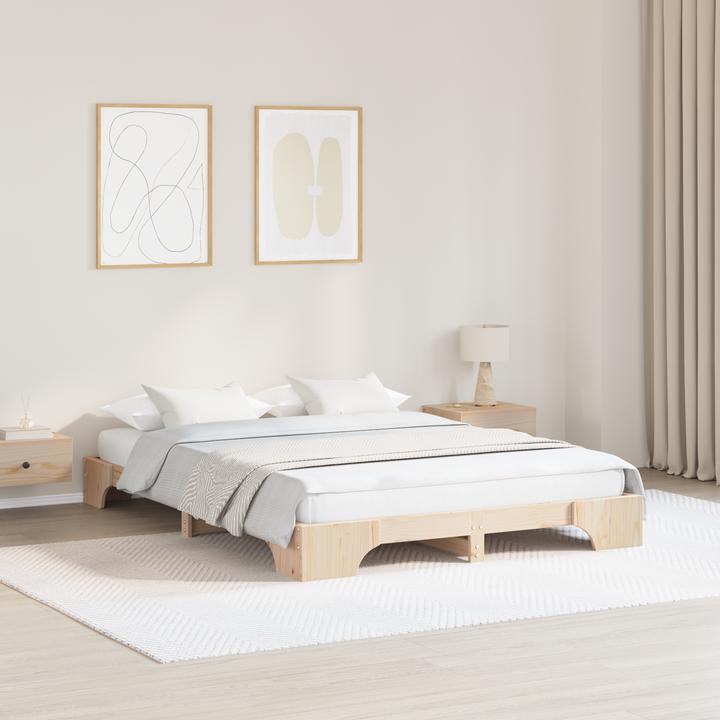 Actual product image vidaXL Bettrahmen (155.50 x 200 cm)