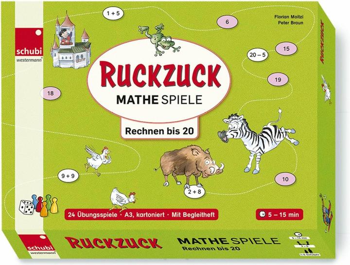 Actual product image Ruckzuck Mathespiele (German)