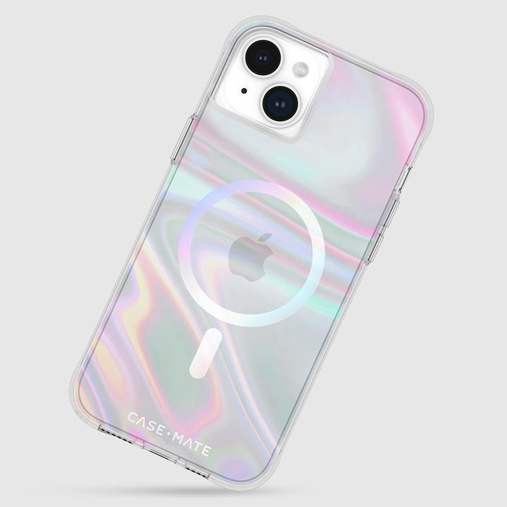 Image du produit Case-Mate Soap Bubble MagSafe - Étui pour iPhone 15 Plus (iridescent) (Apple iPhone 15 Plus)