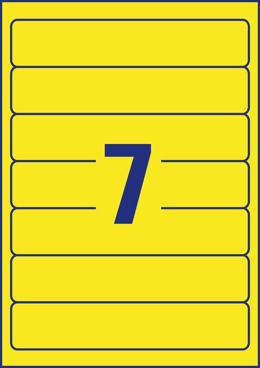 Actual product image Avery L4764-20 Labels 38x192mm