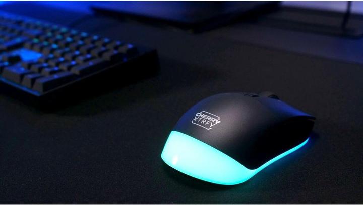 Actual product image CHERRY xtrfy M50 Black Wireless Mouse (Cable, Wireless)