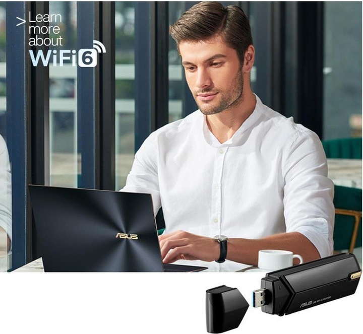 Actual product image ASUS USB-AX56 (without cradle) (USB)